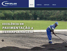 Tablet Screenshot of paviplan.com.br